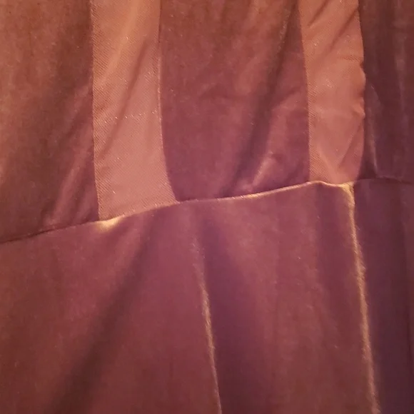 NWT Pretty Little thing Chocolate Velvet Long Sleeve mini dress plus size - Picture 7 of 11